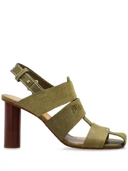 JW Anderson: Зелёные сандалии  Fisherman