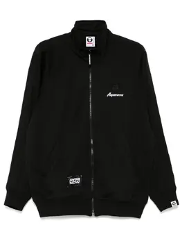 AAPE BY *A BATHING APE®: Чёрная куртка 