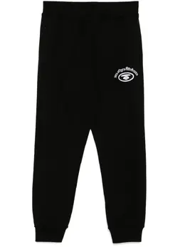 AAPE BY *A BATHING APE®: Чёрные брюки 