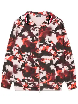 A BATHING APE®: Красная толстовка 