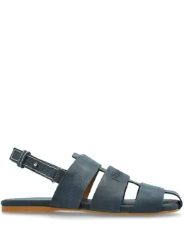 JW Anderson: Голубые сандалии 