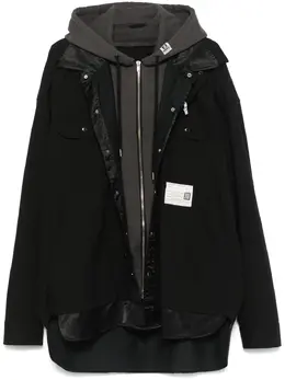 Maison MIHARA YASUHIRO: Чёрная куртка 