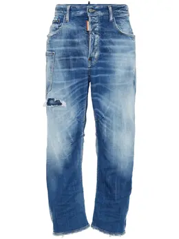 DSQUARED2: Рваные джинсы 