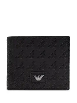 Emporio Armani: Чёрный кошелёк 