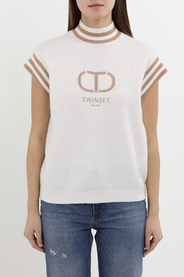 TWINSET: Свитер с коротким рукавом 
