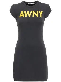 ALEXANDER WANG: Хлопковое платье 