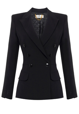 ELISABETTA FRANCHI: Чёрный жакет 
