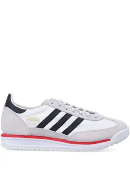 adidas: Белые кроссовки  Suede