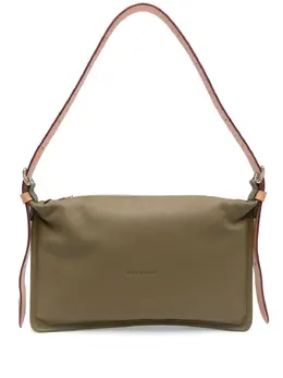 Longchamp: Зелёная сумка 