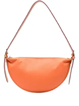 Longchamp: Оранжевая сумка 