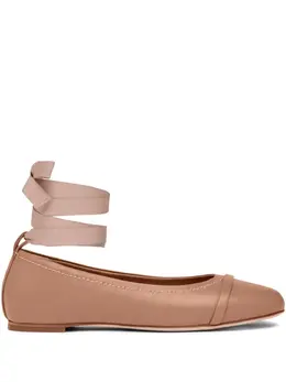 Malone Souliers: Бежевые балетки 
