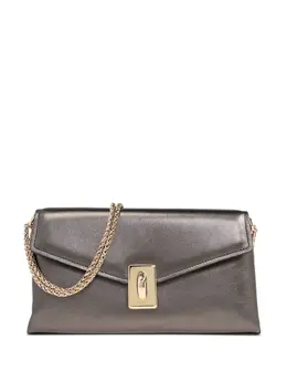 Furla: Тёмный клатч 