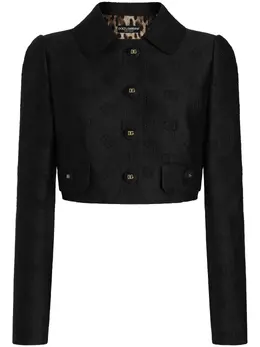 Dolce & Gabbana: Жаккардовая куртка  DG