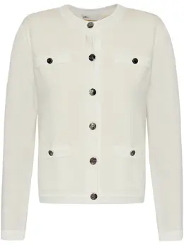 Tory Burch: Белый кардиган  Kendra