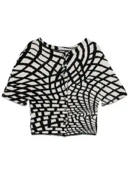 Versace Pre-Owned: Чёрный кардиган 