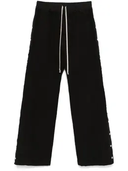 Rick Owens DRKSHDW: Чёрные брюки 