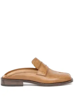 Maison Margiela: Светлые туфли  Tabi