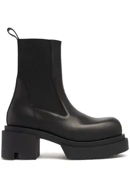 RICK OWENS: Чёрные ботинки 