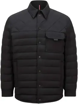 Moncler: Чёрная куртка 