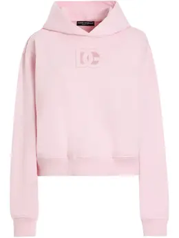Dolce & Gabbana: Розовая толстовка 