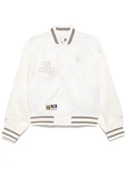 AAPE BY *A BATHING APE®: Белая куртка 