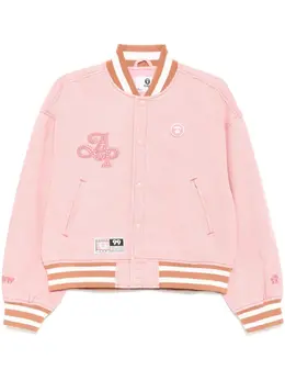 AAPE BY *A BATHING APE®: Розовая куртка 