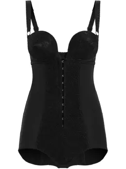 Dolce & Gabbana: Чёрный боди 