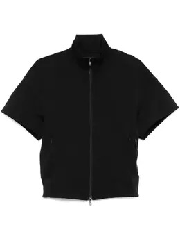 Y-3: Чёрная футболка 
