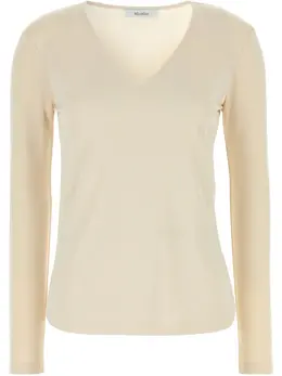 Max Mara: Белый свитер 