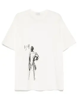 Yohji Yamamoto: Белая футболка 