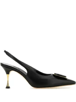Manolo Blahnik: Чёрные туфли 