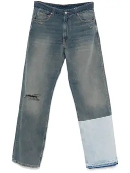 Maison Margiela: Голубые джинсы 