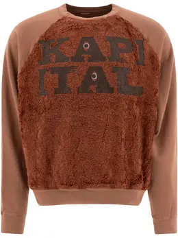KAPITAL: Светлый свитшот 