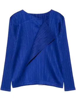 Pleats Please Issey Miyake: Светлая блуза 