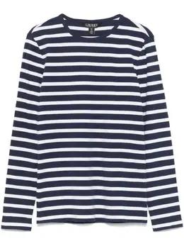 Lauren Ralph Lauren: Голубая футболка 