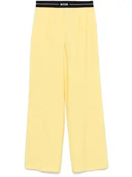 MSGM: Жёлтые брюки 