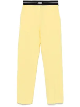 MSGM: Жёлтые брюки 