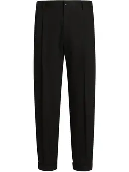 Dolce & Gabbana: Чёрные брюки  Edge
