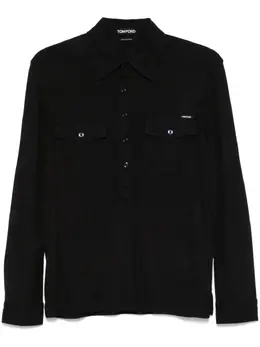 TOM FORD: Трикотажная рубашка 