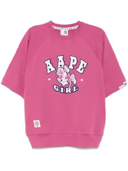 AAPE BY *A BATHING APE®: Футболка с принтом 