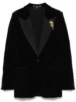 Gucci Pre-Owned: Бархатный жакет 