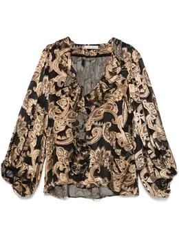 alice + olivia: Рубашка с принтом 