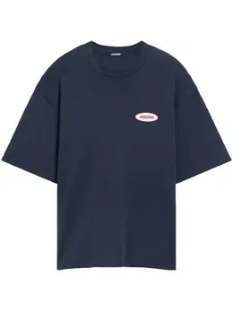 Jacquemus: Синяя футболка 