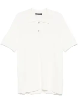 Jacquemus: Белое поло 