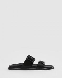 Pollini: Чёрные сандалии 