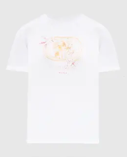 Twinset: Белая футболка 