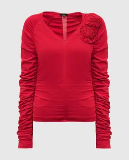 Twinset: Красный свитер 