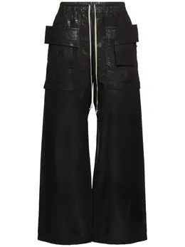 RICK OWENS DRKSHDW: Брюки  Creatch на резинке