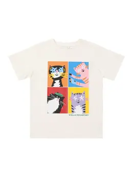 STELLA MCCARTNEY KIDS: Футболка с принтом 