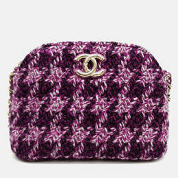Chanel: Бежевая сумка через плечо 